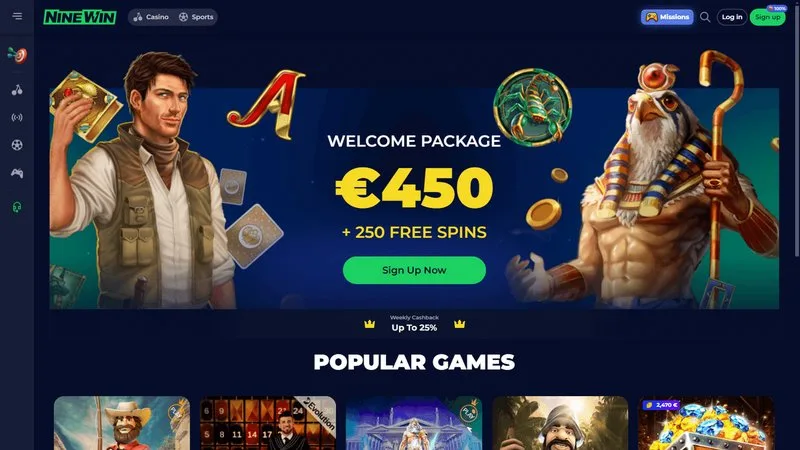 Learn about ninewin casino login
